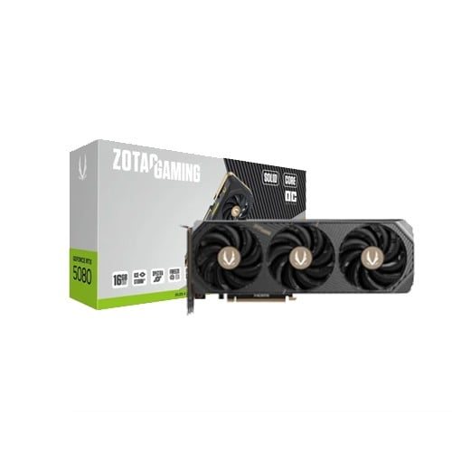 ZOTAC GAMING GeForce RTX 5080 SOLID CORE OC 16GB GDDR7 Graphics Card